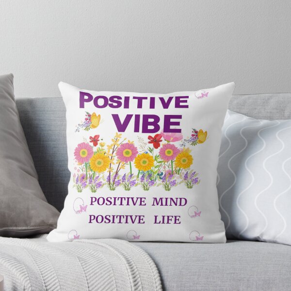 Item preview, Positive Vibe,Positive Mind, Positive Life Quoted  designed and sold by Brewgoodness.