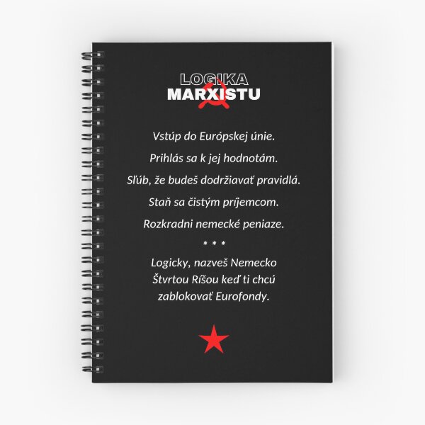 Item preview, Logika Marxistu - Nemecko (Zápisník) designed and sold by Forjanovci.