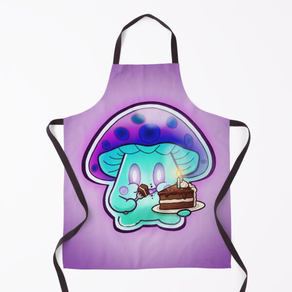 Item preview, FunGuy Mushroom Eating Birthday Cake! designed and sold by TheRandomverse.