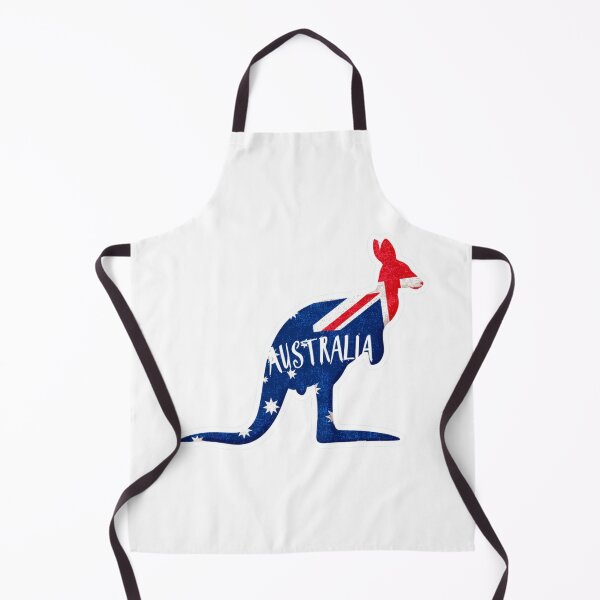 Item preview, Australia Kangaroo Silhouette Australian Flag Design Patriotic Sticker designed and sold by Blurbean.