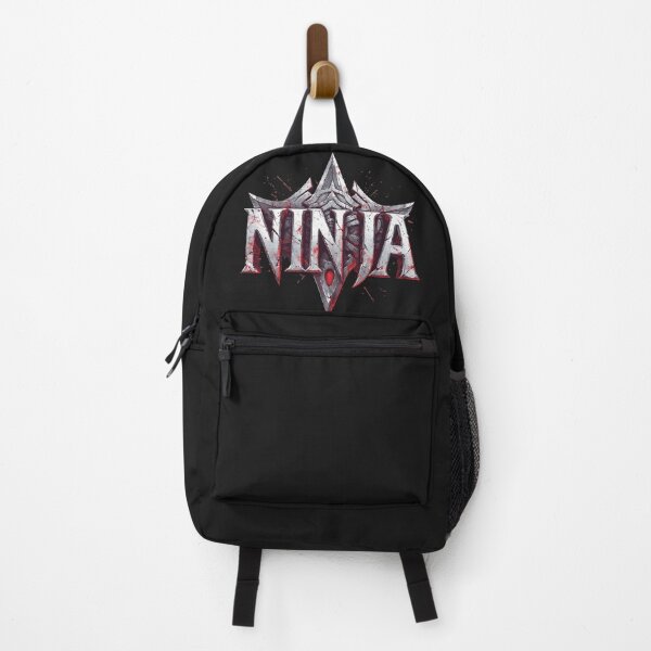 Item preview, Metal Ninja Logo – Sharp Silver Shuriken Style Design designed and sold by SweetRossel.