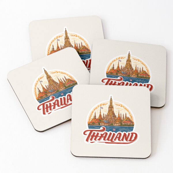 Item preview, Thailand Traditional Temple Architecture Travel   Poster Golden Spires designed and sold by Blurbean.