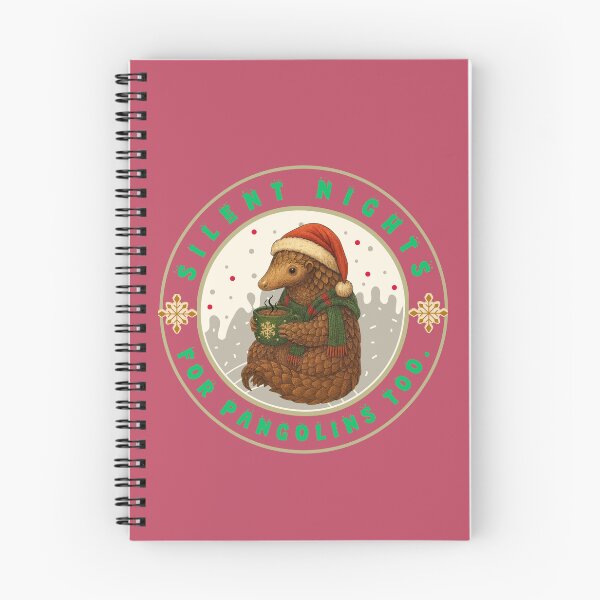 Item preview, SILENT NIGHTS - FOR PANGOLINS TOO. designed and sold by Pawethic Prints Studio.