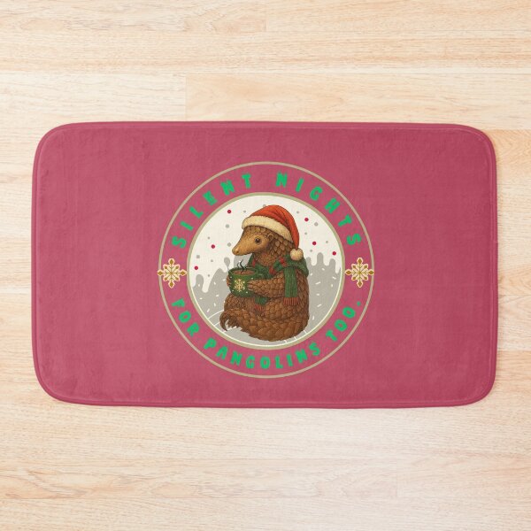 Item preview, SILENT NIGHTS - FOR PANGOLINS TOO. designed and sold by Pawethic Prints Studio.