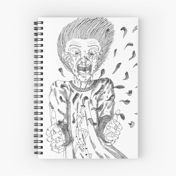 Item preview, Roses' Petals Explosion Black & White Drawing | Dramatic Emotional Suffering Art designed and sold by Keltoi-art.