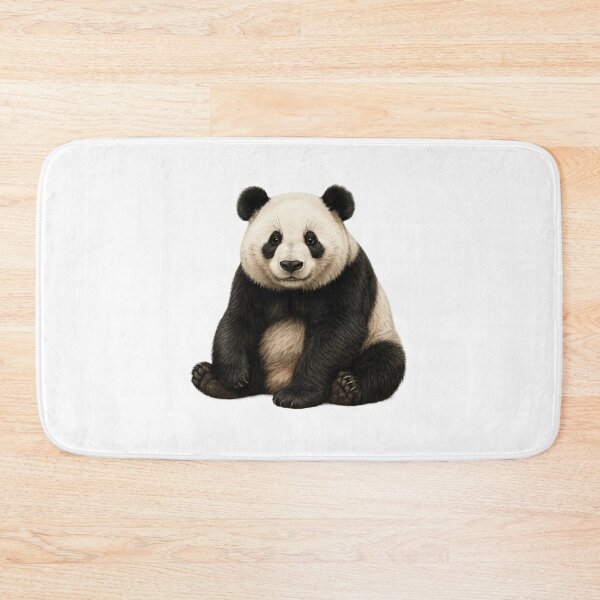 Item preview, Realistic Panda Charm – Nature’s Gentle Giant designed and sold by luckyyouth.