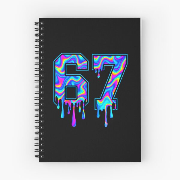 Item preview, Six Seven Drip Neon Swirl Scene With Vivid Colors designed and sold by khdmalakarak.