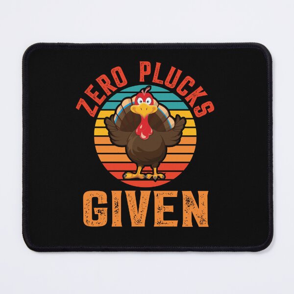 Item preview, Funny Zero Plucks Given Retro Turkey Design designed and sold by Maniutek.