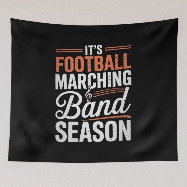 Item preview, It's Marching Band Season Not Football  designed and sold by lilLilaBatArt.
