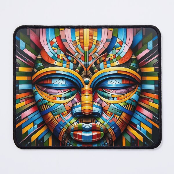 Item preview, Spiritual Design with Tribal Geometric Pattern designed and sold by LaraVisionsArts.