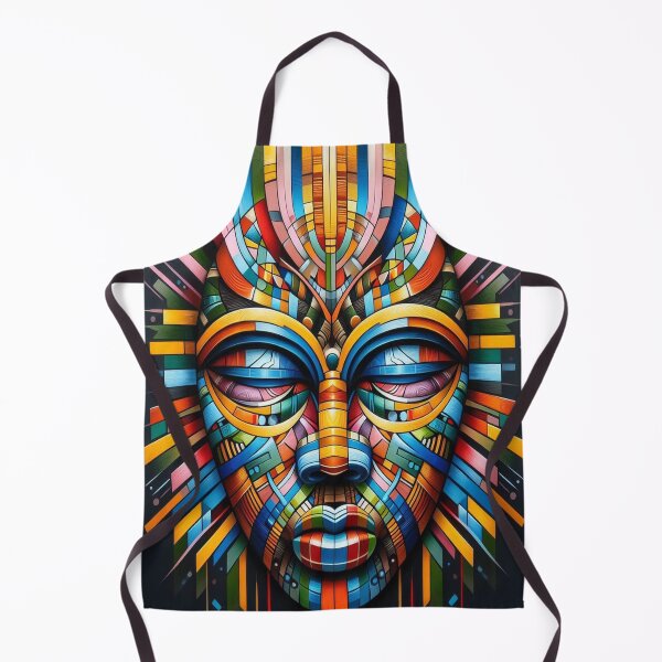 Item preview, Spiritual Design with Tribal Geometric Pattern designed and sold by LaraVisionsArts.