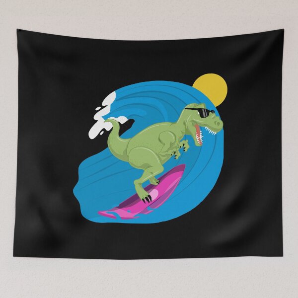Item preview, Cool Tyrannosaurus Rex Surfer - Dinosaur Dino designed and sold by anziehend.