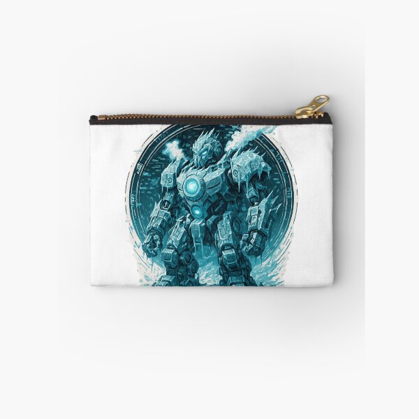 Item preview, Glacier Mech Unit – Techno Xmas Gift Crest designed and sold by Imaginarium of Chaos falcon88 .