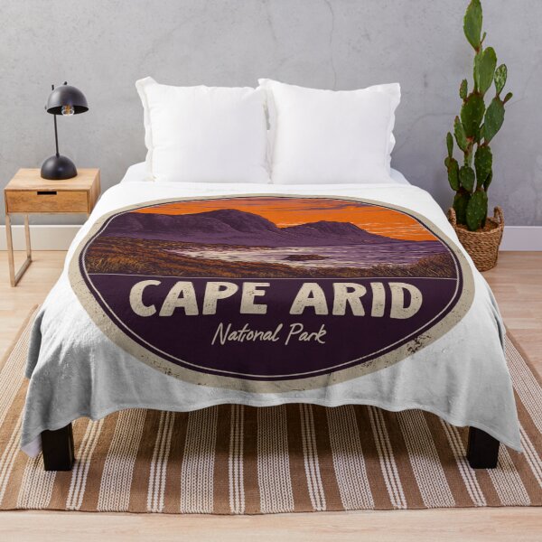 Item preview, Cape Arid National Park Vintage Circular Sunset Poster Design designed and sold by Blurbean.