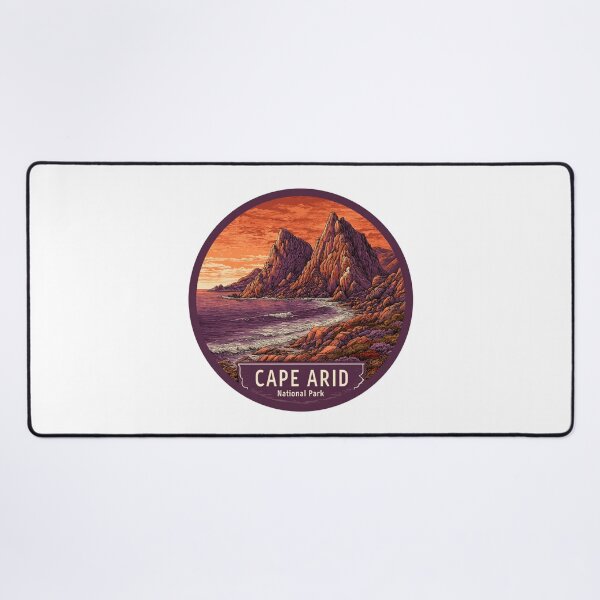 Item preview, Cape Arid National Park Coastal Rock Formations Vintage Sticker designed and sold by Blurbean.