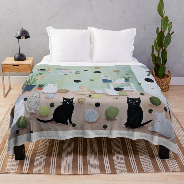Item preview, CATS IN A PLAYFUL ROOM illustration .1 designed and sold by lautir.