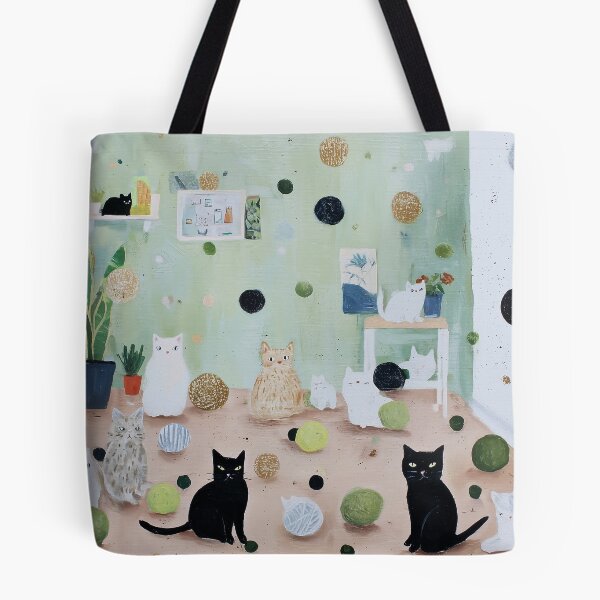 Item preview, CATS IN A PLAYFUL ROOM illustration .1 designed and sold by lautir.