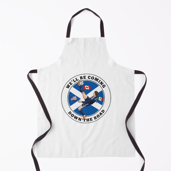 Item preview, Scotland Coming Down The Road Scene With Football Pride designed and sold by khdmalakarak.