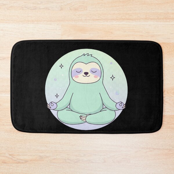 Item preview, Zen Sloth – Minimal Calm Meditation Animal Aesthetic Design designed and sold by JustCrafted.