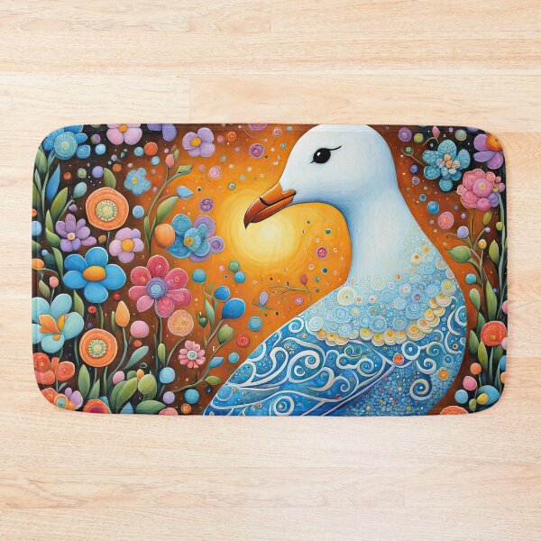 Item preview, Seagull covered in flowers in a magic Garden designed and sold by Colin Bentham.
