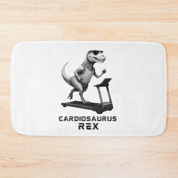 Item preview, Cardiosaurus Rex Funny T-Rex Treadmill Running designed and sold by TrueArtsStore.