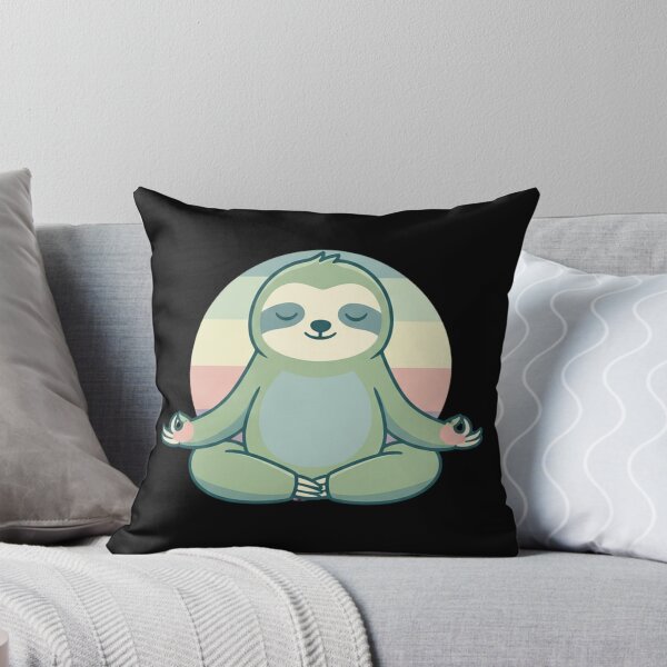Item preview, Zen Sloth – Minimal Calm Meditation Animal Aesthetic Design designed and sold by JustCrafted.