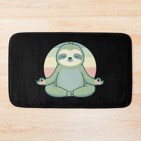 Item preview, Zen Sloth – Minimal Calm Meditation Animal Aesthetic Design designed and sold by JustCrafted.