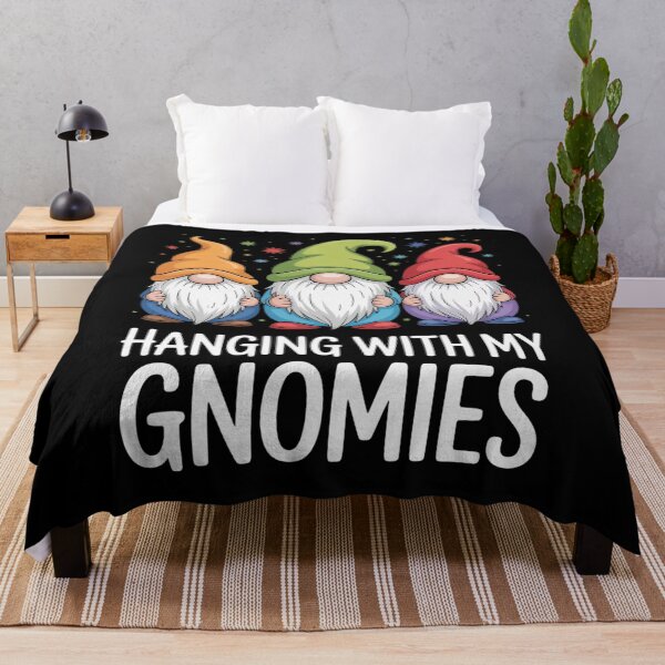 Item preview, Hanging With My Gnomies Funny Garden Gnome designed and sold by MaryoKing.