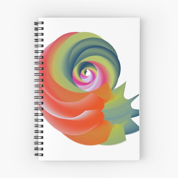 Item preview, Vibrant Color 3D Spiral Vector Art | Modern Abstract Geometric Design designed and sold by Keltoi-art.