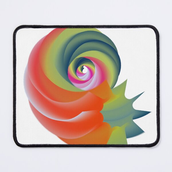 Item preview, Vibrant Color 3D Spiral Vector Art | Modern Abstract Geometric Design designed and sold by Keltoi-art.