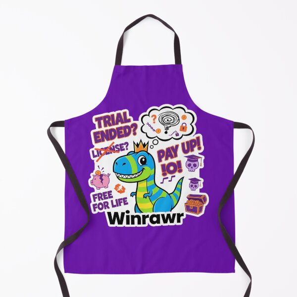 Item preview, Winrawr Cartoon Funny Meme Software Controversy Design designed and sold by Bratak.