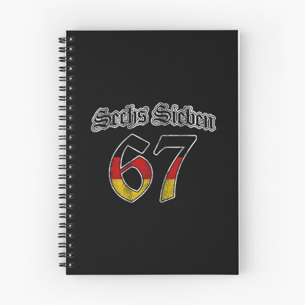 Artikelvorschau, Sechs Sieben Sixty Seven-Szene mit Retro-deutscher Textur entworfen und verkauft von khdmalakarak.