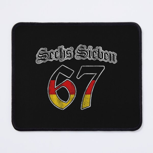 Artikelvorschau, Sechs Sieben Sixty Seven-Szene mit Retro-deutscher Textur entworfen und verkauft von khdmalakarak.