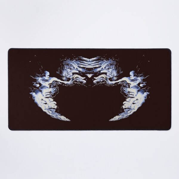 Item preview, Surreal Spirit Artwork – Abstract Ghostly Figures in Fluid Paint designed and sold by GroombridgeDesigns.