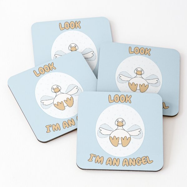 Item preview, Silly Goose Look I'm an Angel designed and sold by HugSomeNettles.