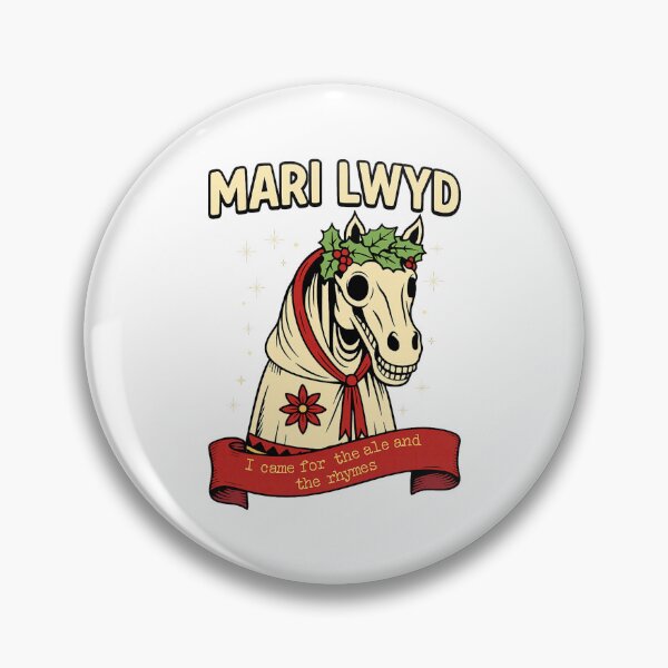 Item preview, Mari Lwyd Folklore Scene With Funny Skeleton Horse designed and sold by khdmalakarak.