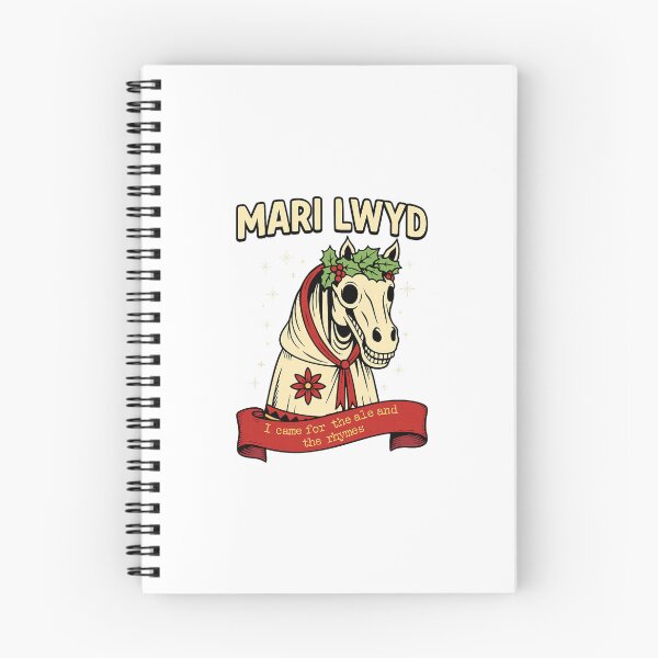 Item preview, Mari Lwyd Folklore Scene With Funny Skeleton Horse designed and sold by khdmalakarak.