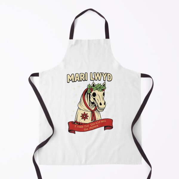 Item preview, Mari Lwyd Folklore Scene With Funny Skeleton Horse designed and sold by khdmalakarak.