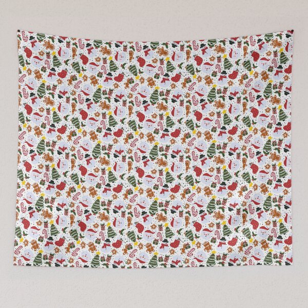 Item preview, Fun Christmas elements motif  designed and sold by Amilia Korre.