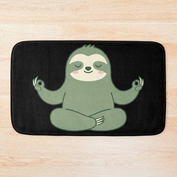 Item preview, Zen Sloth – Minimal Calm Meditation Animal Aesthetic Design designed and sold by JustCrafted.