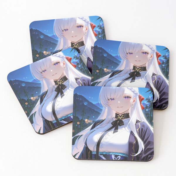 Item preview, Belfast Kimono Serenity Night from Azur Lane Anime designed and sold by Raslbazola.