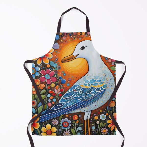 Item preview, Seagull covered in flowers in a magic Garden designed and sold by Colin Bentham.