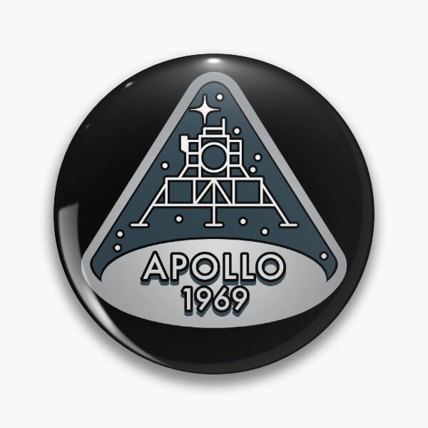 Item preview, apollo, nasa, 1969, moon, moon landing designed and sold by Captain Banjo.