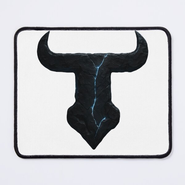 Item preview, The Crystalized Ruin – Fractured Stone T-Logo with Inner Light designed and sold by TES TOSTE RON.