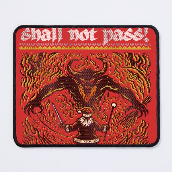 Item preview, Yule Shall Not Pass! designed and sold by Arinesart.