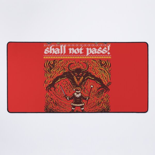 Item preview, Yule Shall Not Pass! designed and sold by Arinesart.