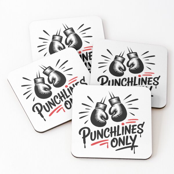 Item preview, Punchlines Only – Minimalist Boxing Gloves Streetwear Graphic designed and sold by WSPrintCrafter.