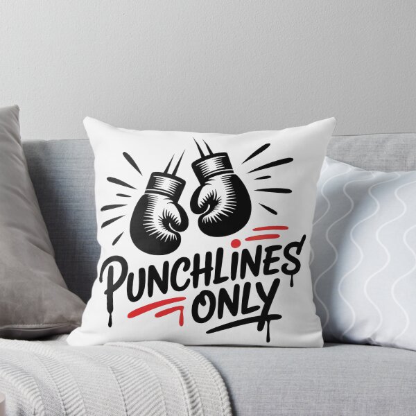 Item preview, Punchlines Only – Minimalist Boxing Gloves Streetwear Graphic designed and sold by WSPrintCrafter.