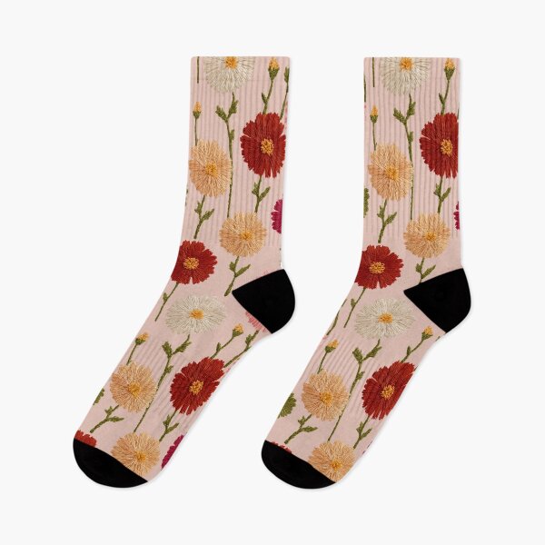 Item preview, Edgy Fragrant Floral Embroidered Pattern For Carnation Fan designed and sold by RoyalStarsPatts.