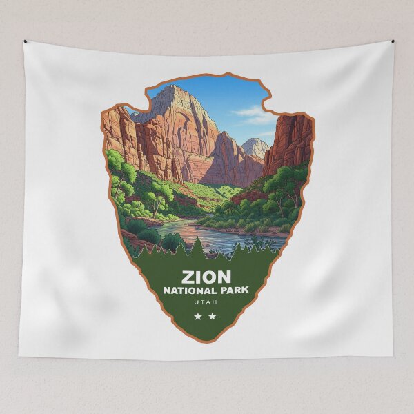 Item preview, Zion National Park Utah Arrowhead designed and sold by Esskay Designs.